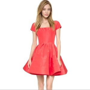 Zac Posen faille circle dress